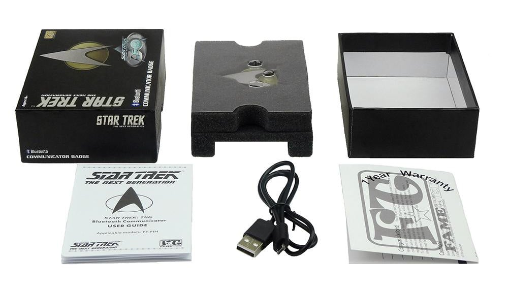 Star Trek: The Next Generation Bluetooth Communicator Badge (30th Anniversary Edition) Gallery Image 5