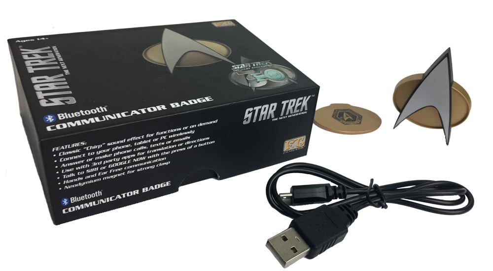 Star Trek: The Next Generation Bluetooth Communicator Badge (30th Anniversary Edition) Gallery Image 6