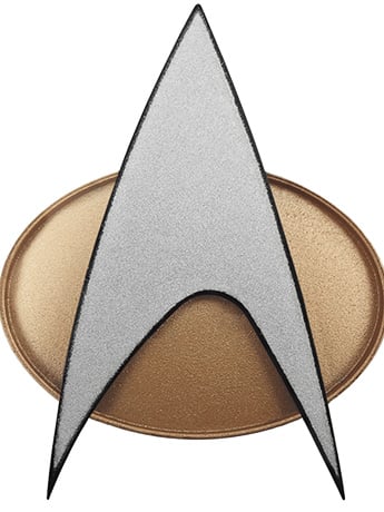Star Trek: The Next Generation Bluetooth Communicator Badge (30th Anniversary Edition) Gallery Image 2