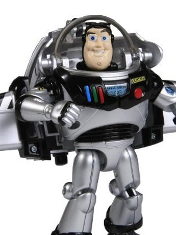 Transformers Disney Label Buzz Lightyear Spaceship (Cosmic Black Ver.) Gallery Image 2