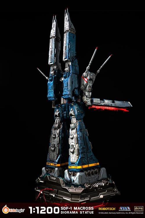 Robotech SDF-1 1/1200 Scale Diorama Vacuum Tube Digital Sound System Gallery Image 9