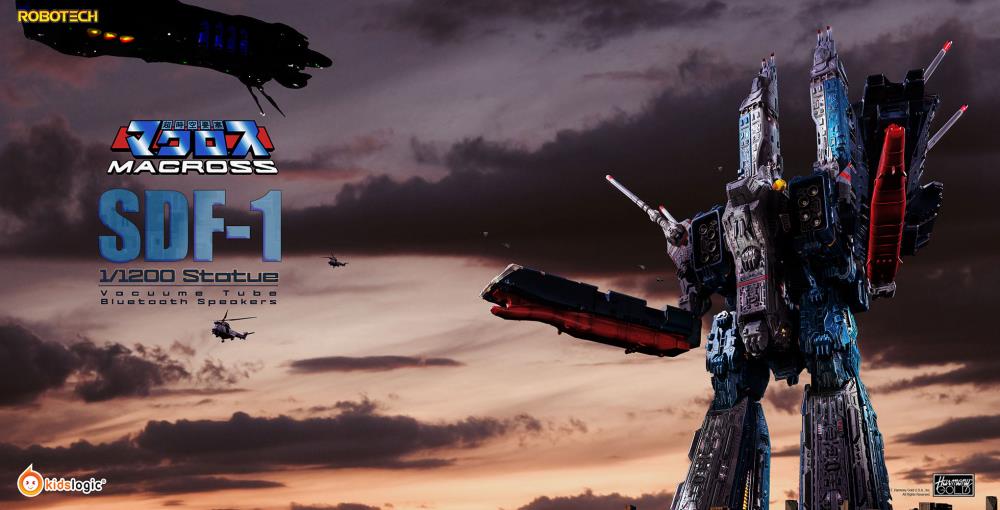 Robotech SDF-1 1/1200 Scale Diorama Vacuum Tube Digital Sound System Gallery Image 24
