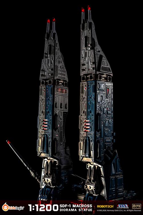 Robotech SDF-1 1/1200 Scale Diorama Vacuum Tube Digital Sound System Gallery Image 18