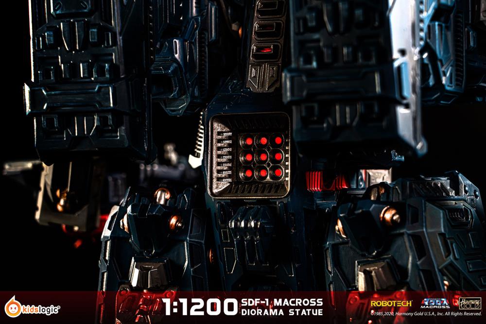 Robotech SDF-1 1/1200 Scale Diorama Vacuum Tube Digital Sound System Gallery Image 23