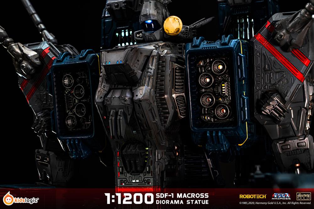Robotech SDF-1 1/1200 Scale Diorama Vacuum Tube Digital Sound System Gallery Image 13