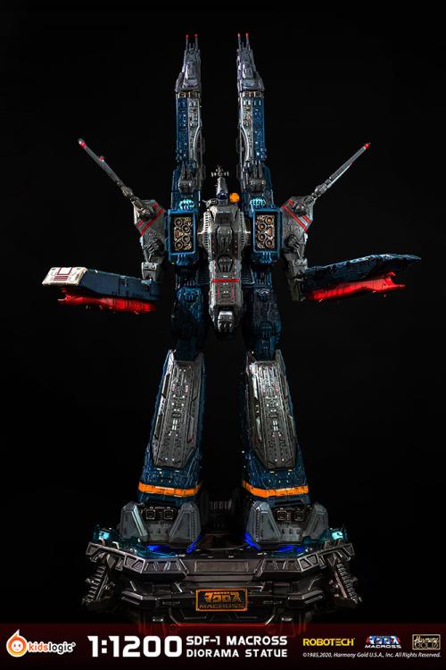 Robotech SDF-1 1/1200 Scale Diorama Vacuum Tube Digital Sound System Gallery Image 3