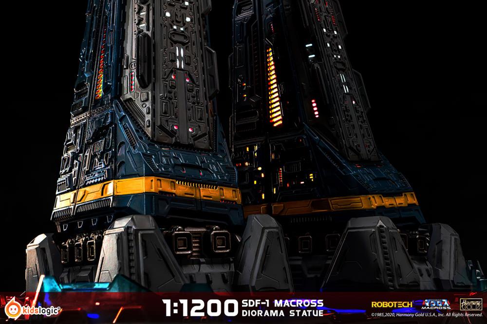 Robotech SDF-1 1/1200 Scale Diorama Vacuum Tube Digital Sound System Gallery Image 15