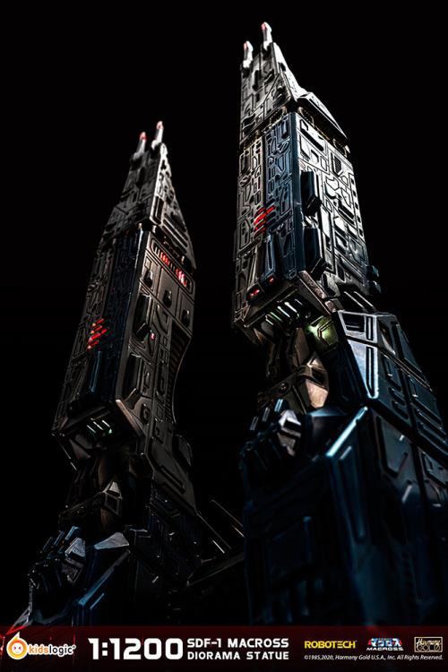Robotech SDF-1 1/1200 Scale Diorama Vacuum Tube Digital Sound System Gallery Image 7