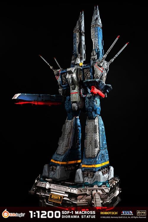 Robotech SDF-1 1/1200 Scale Diorama Vacuum Tube Digital Sound System Gallery Image 11