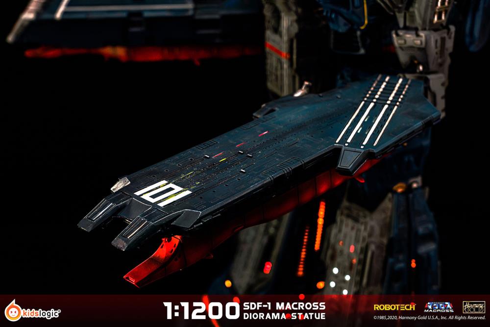 Robotech SDF-1 1/1200 Scale Diorama Vacuum Tube Digital Sound System Gallery Image 19