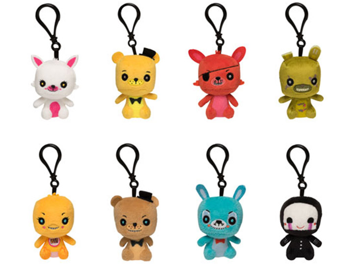 Five Nights at Freddy's Mystery Minis Random Keychain Plush Gallery Image 1