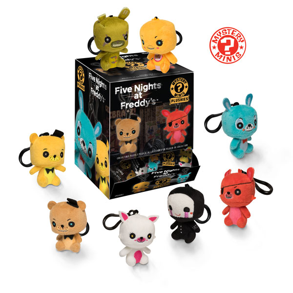 Five Nights at Freddy's Mystery Minis Random Keychain Plush Gallery Image 3
