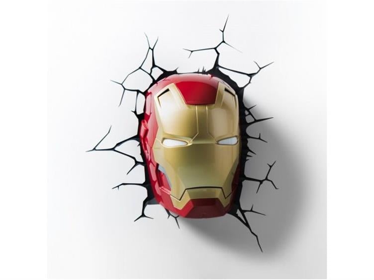 Iron Man 3 Iron Man Mask 3D Deco Light Gallery Image 1