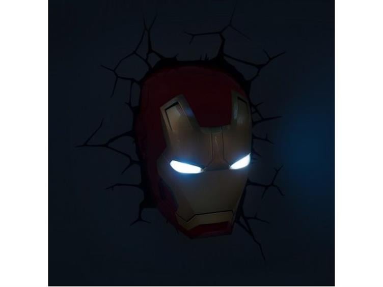 Iron Man 3 Iron Man Mask 3D Deco Light Gallery Image 2