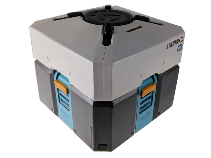 Overwatch Loot Box Deluxe Coin Bank Gallery Image 1