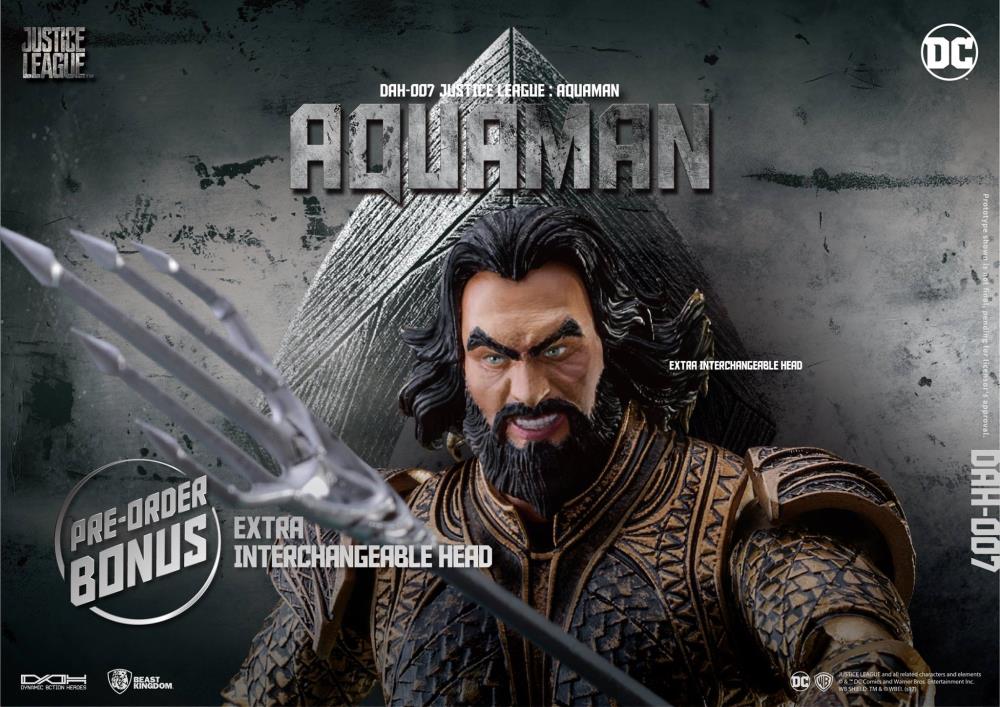 Justice League Dynamic 8ction Heroes DAH-007 Aquaman PX Previews Exclusive Gallery Image 6