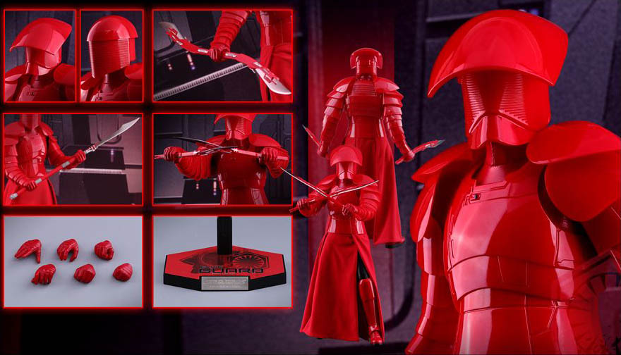 Star Wars: The Last Jedi MMS454 Praetorian Guard (Double Blade) 1/6th Scale Collectible Figure Gallery Image 11