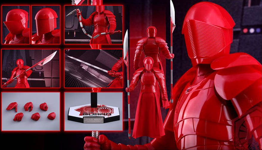 Star Wars: The Last Jedi MMS453 Praetorian Guard (Heavy Blade) 1/6th Scale Collectible Figure Gallery Image 8