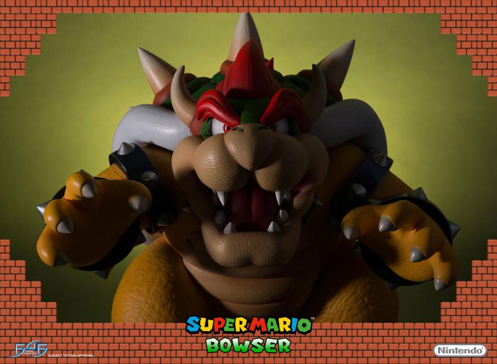 Super Mario Bowser Statue Gallery Image 7