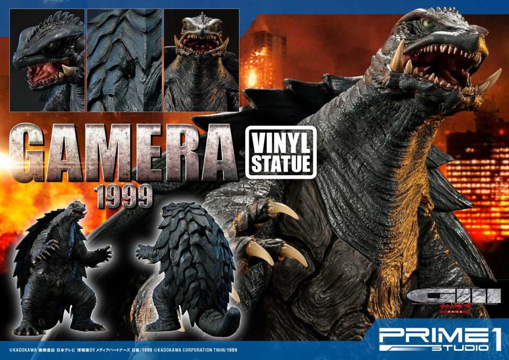 Gamera 3: Revenge of Iris Ultimate Diorama Masterline Gamera Vinyl Statue Gallery Image 11