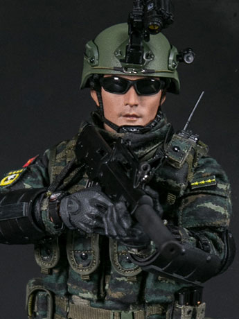 Chinese People's Armed Police Force Snow Leopard Commando Unit Team Leader 1/6 Scale Figure Gallery Image 2