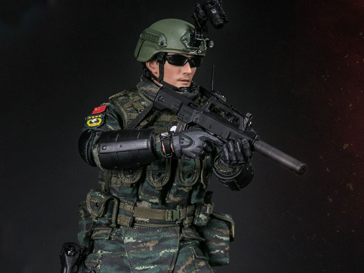 Chinese People's Armed Police Force Snow Leopard Commando Unit Team Leader 1/6 Scale Figure Gallery Image 1