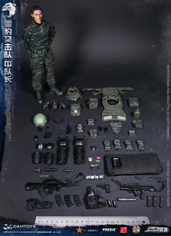 Chinese People's Armed Police Force Snow Leopard Commando Unit Team Leader 1/6 Scale Figure Gallery Image 14