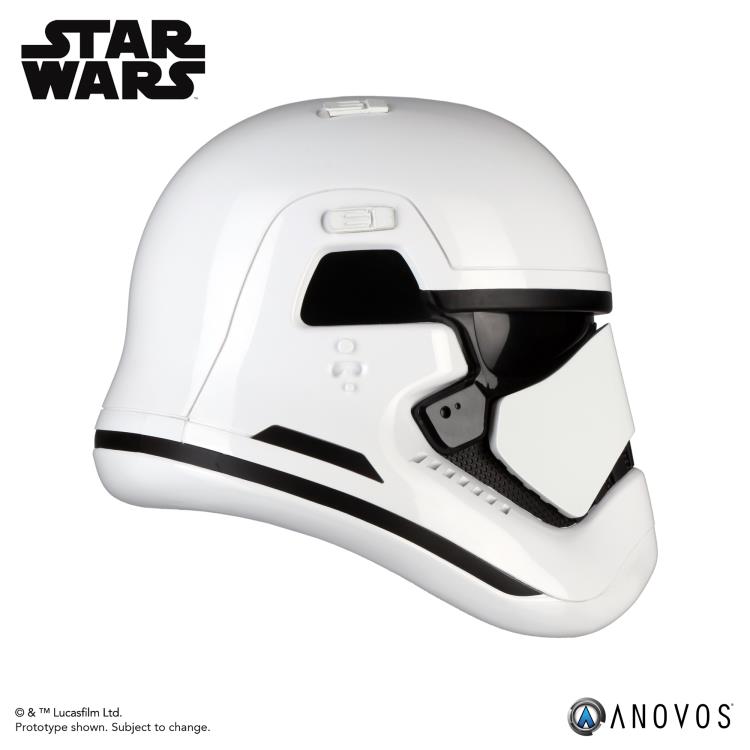 Star Wars First Order Stormtrooper (The Last Jedi) 1:1 Scale Wearable Helmet (Upgraded) Gallery Image 4