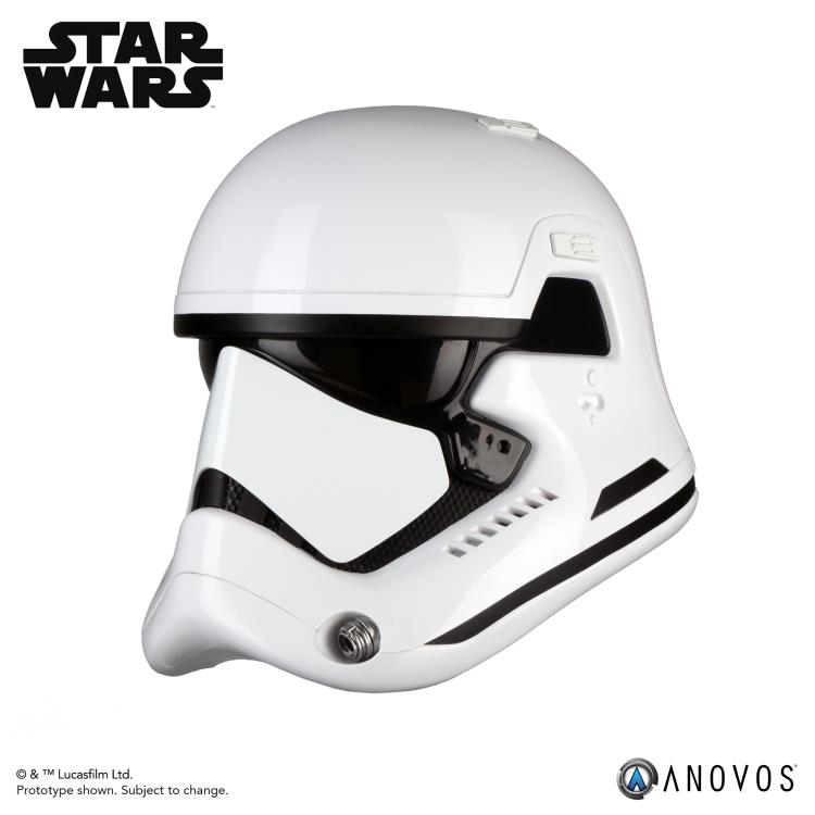 Star Wars First Order Stormtrooper (The Last Jedi) 1:1 Scale Wearable Helmet (Upgraded) Gallery Image 3
