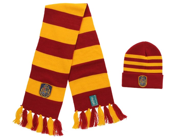 Harry Potter Hogwarts Knit Hat & Knit Scarf Set Gallery Image 1