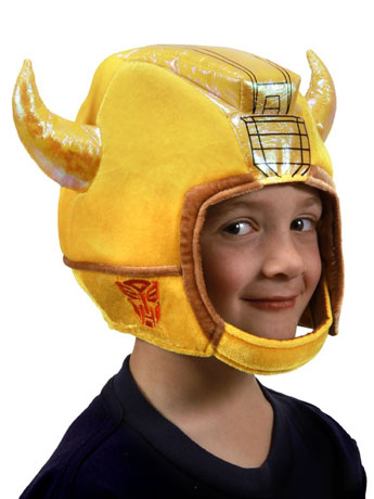 Transformers Bumblebee Plush Helmet (Youth Size) Gallery Image 2