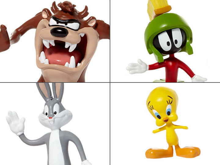 Looney Tunes Bendable Figures Set of 4 Gallery Image 1