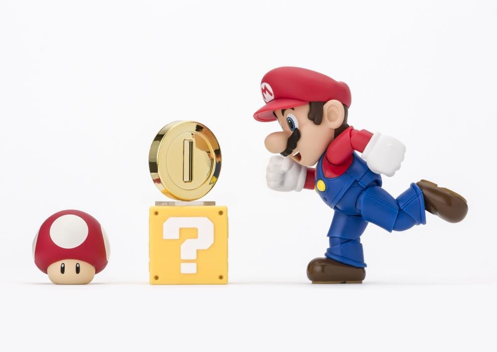 Super Mario Brothers S.H.Figuarts Mario (New Package Ver.)