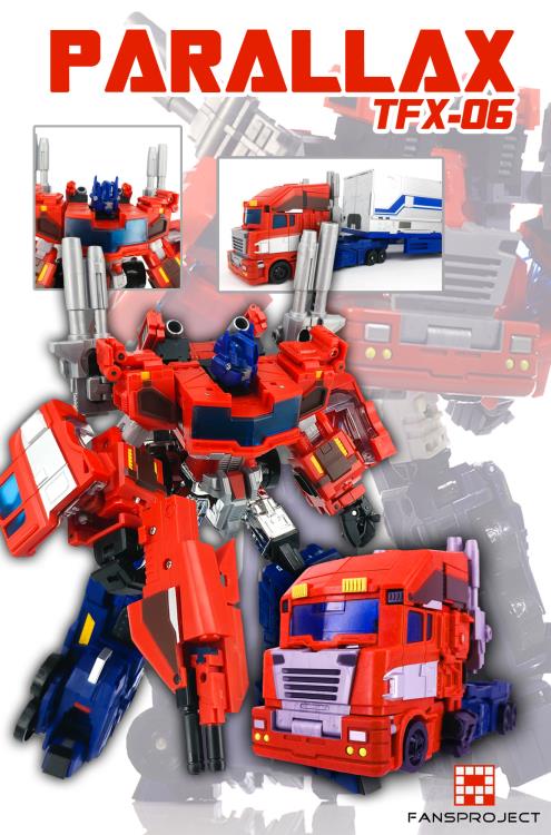 Parallax TFX-06 Red Armor Upgrade Set