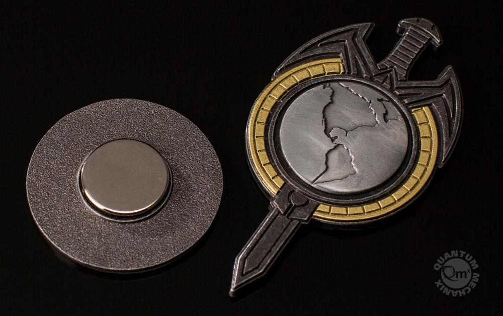 Star Trek: The Next Generation (Mirror Universe) Terran Empire Magnetic Insignia Badge Gallery Image 4