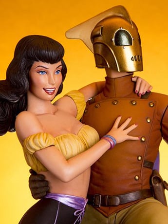 The Rocketeer & Betty Statue Gallery Image 2