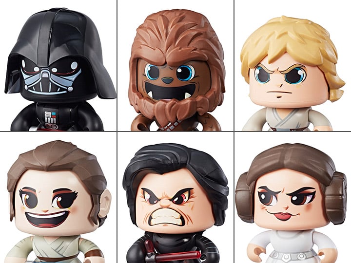 Star Wars Mighty Muggs Wave 1 Set of 6 Gallery Image 1