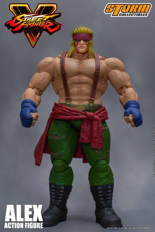 ストームコレクティブル　STREET FIGHTER V ALEX フィギュア Street Fighter V Alex 1/12 Scale Figure