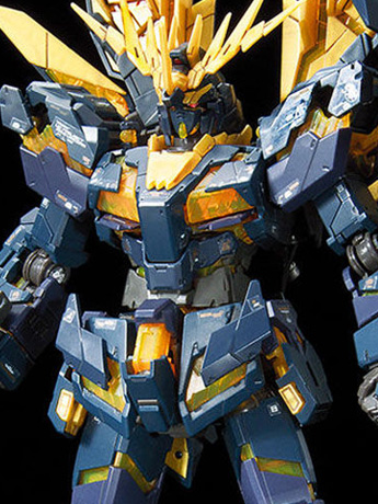 Mobile Suit Gundam Unicorn RG Unicorn Gundam 02 Banshee Norn 1/144 Scale Model Kit Gallery Image 2