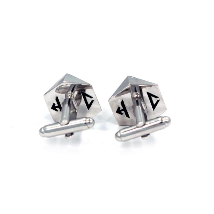 D20 (20-Sided Dice) Cufflinks Gallery Image 6