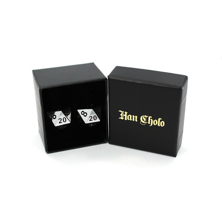 D20 (20-Sided Dice) Cufflinks Gallery Image 8
