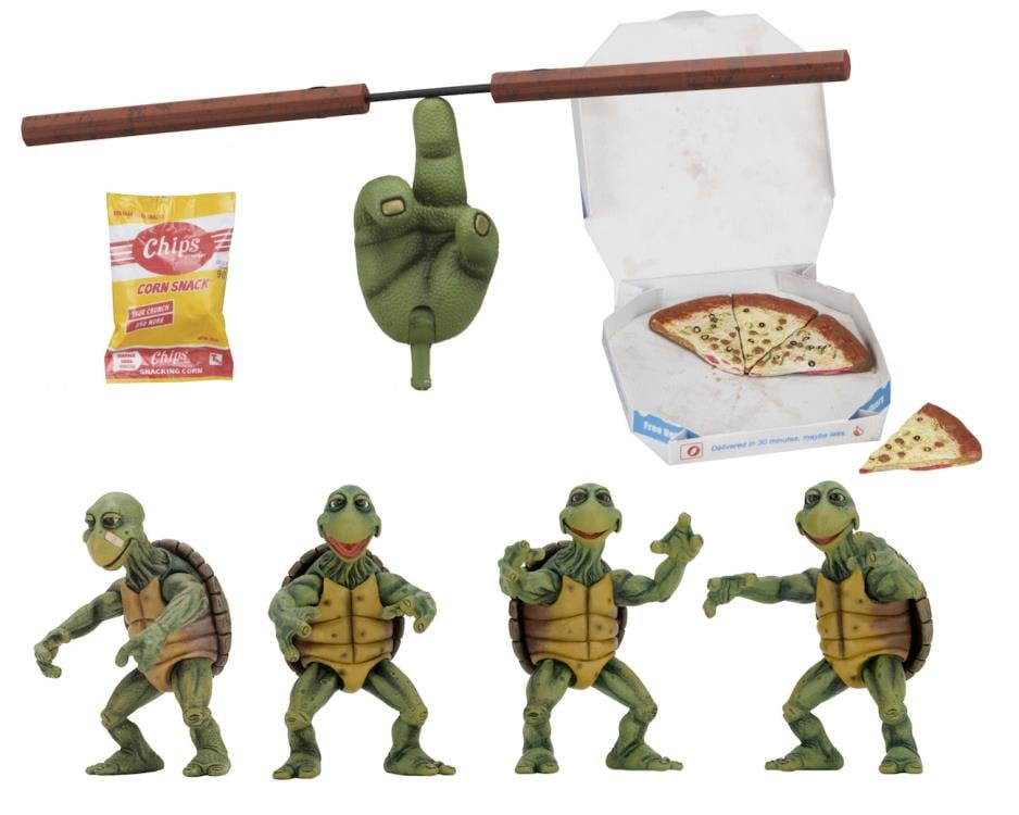 Teenage Mutant Ninja Turtles (1990 Movie) Baby Turtles 1/4 Scale Figure Set Gallery Image 8