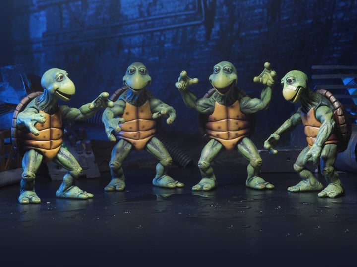 Teenage Mutant Ninja Turtles (1990 Movie) Baby Turtles 1/4 Scale Figure Set Gallery Image 1
