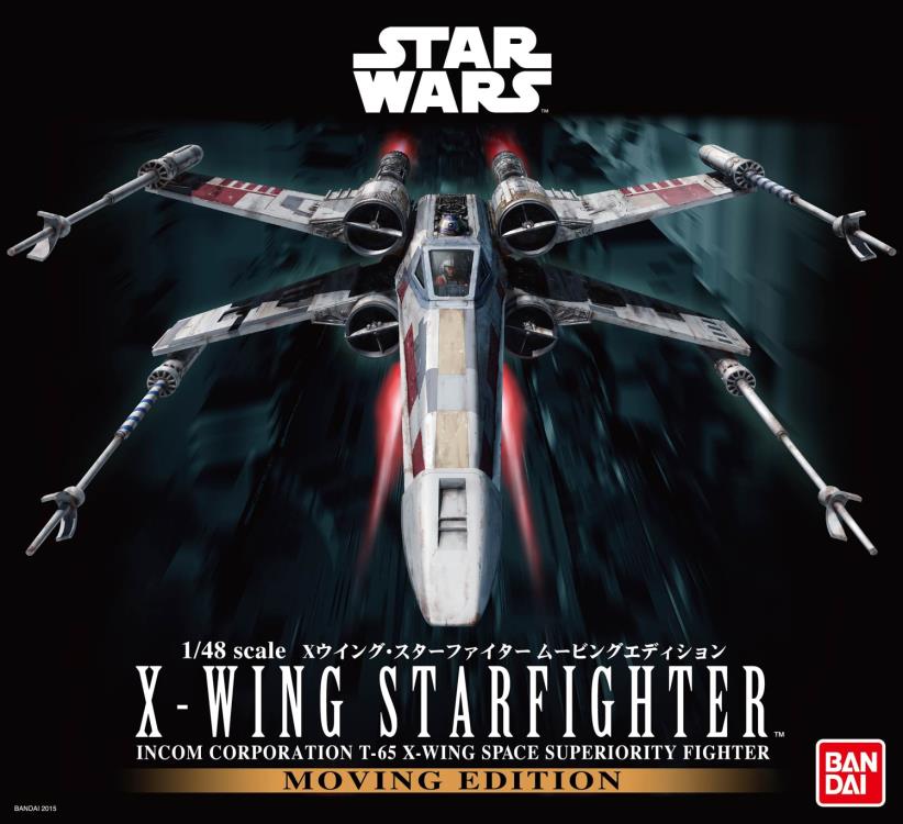 Star Wars X-Wing Starfighter (Moving Edition) 1/48 Scale Model Kit Gallery Image 16