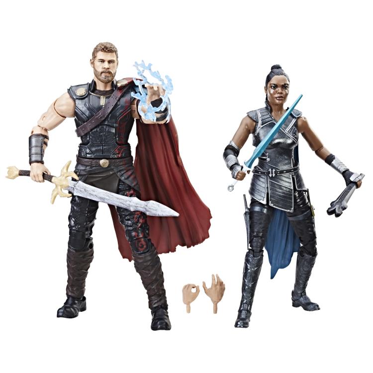 Thor: Ragnarok Marvel Legends Thor & Valkyrie Exclusive Two-Pack Gallery Image 3