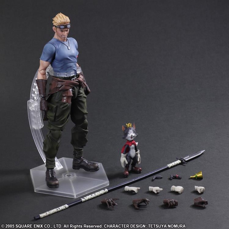 Final Fantasy Play Arts Kai Cid Highwind & Cait Sith Gallery Image 12