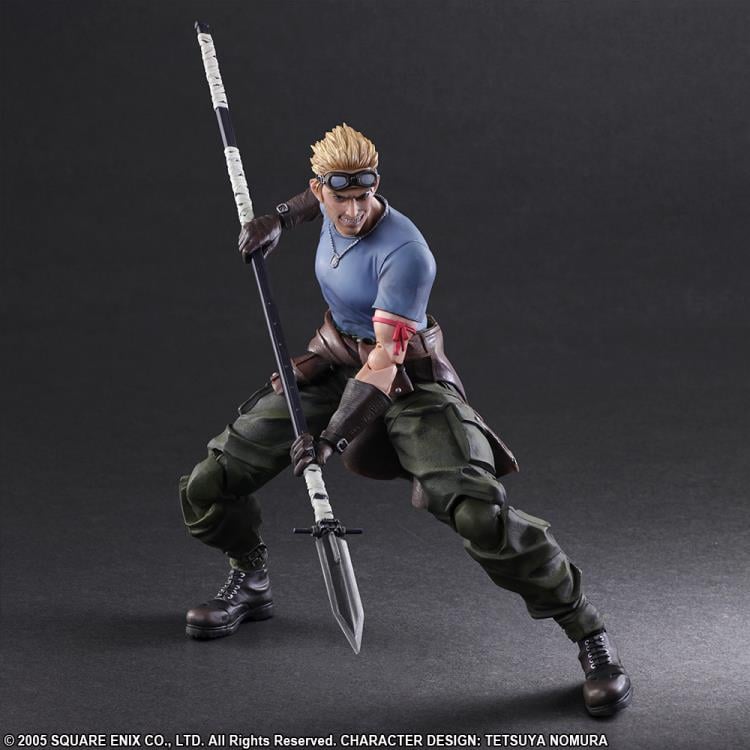 Final Fantasy Play Arts Kai Cid Highwind & Cait Sith Gallery Image 6