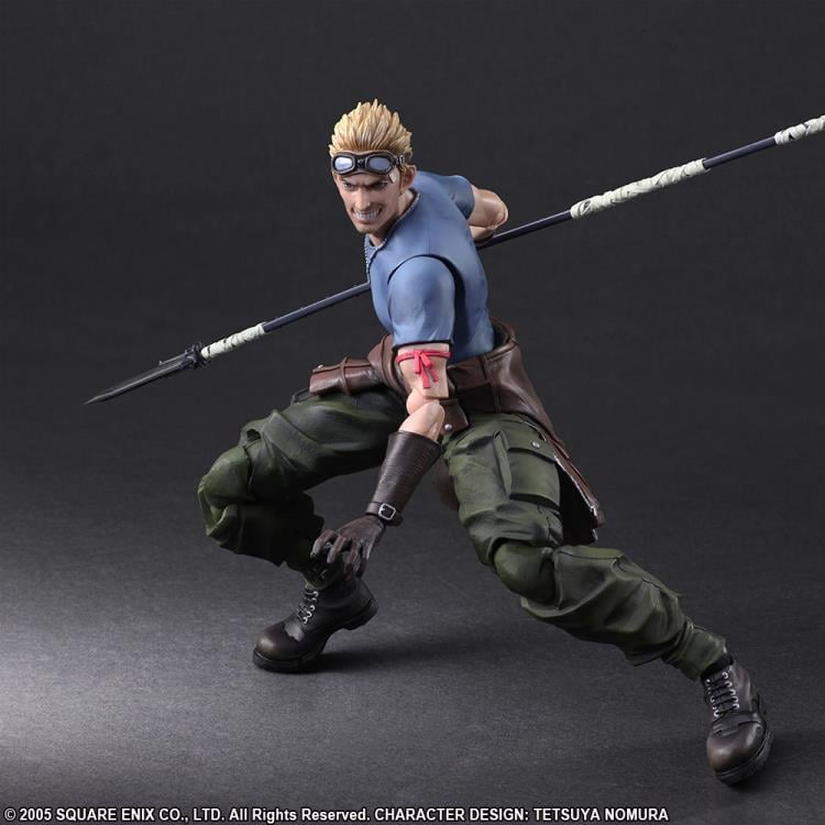Final Fantasy Play Arts Kai Cid Highwind & Cait Sith Gallery Image 7