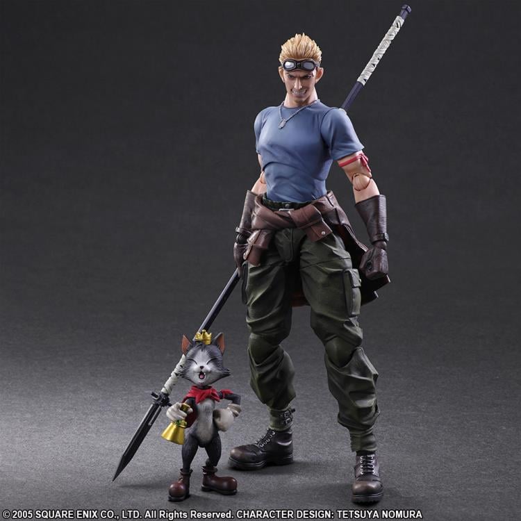 Final Fantasy Play Arts Kai Cid Highwind & Cait Sith Gallery Image 3