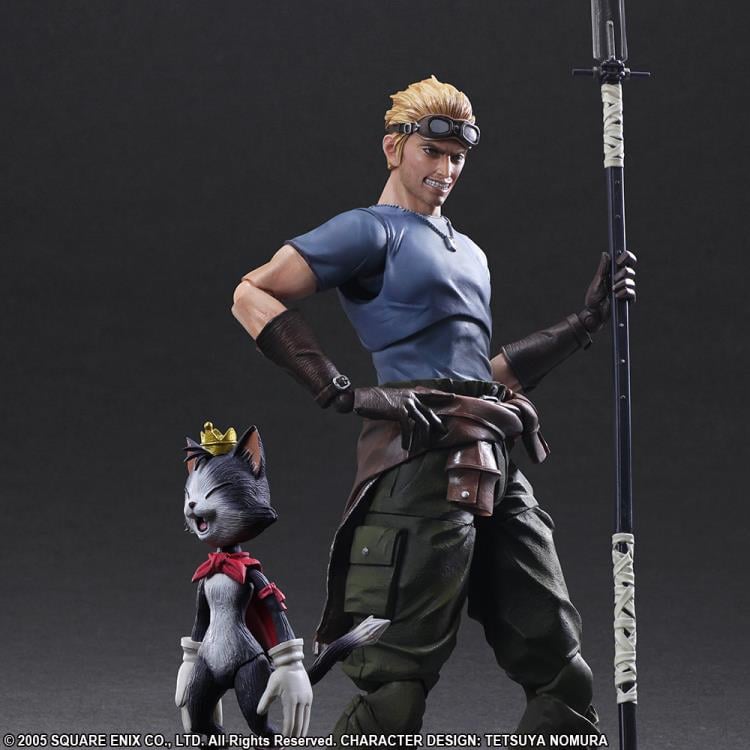 Final Fantasy Play Arts Kai Cid Highwind & Cait Sith Gallery Image 9